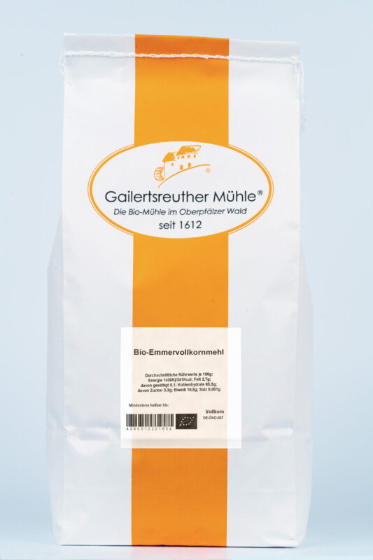 Bio-Emmervollkornmehl